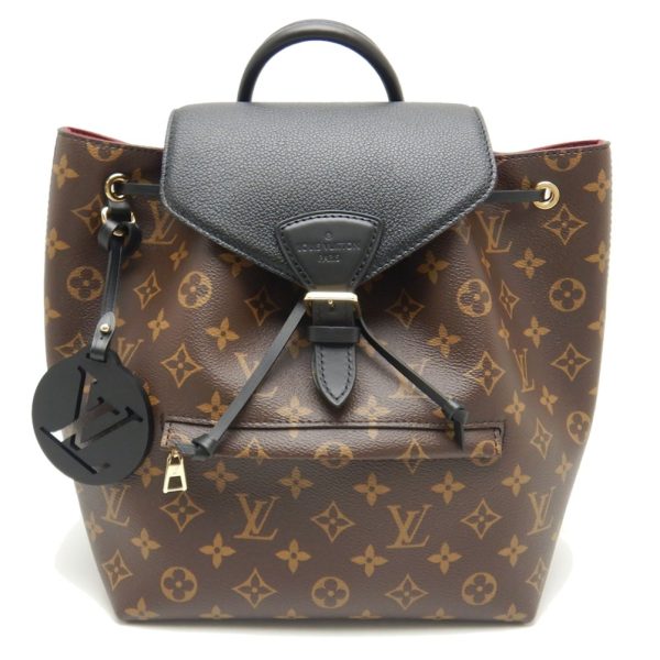 1 Louis Vuitton Monogram Montsouris PM Backpack Brown