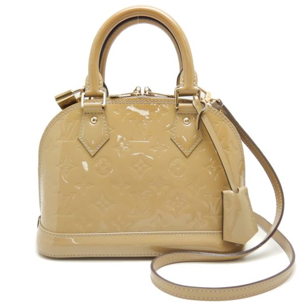 1 Louis Vuitton Vernis Alma BB Handbag 2WAY Dune