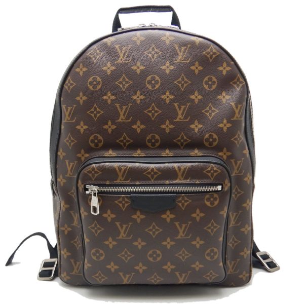 1 Louis Vuitton Josh Rucksack Backpack Monogram Macassar Brown Black