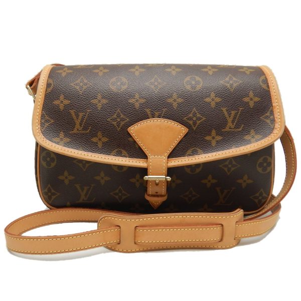 1 Louis Vuitton Monogram Sologne Shoulder Bag Brown