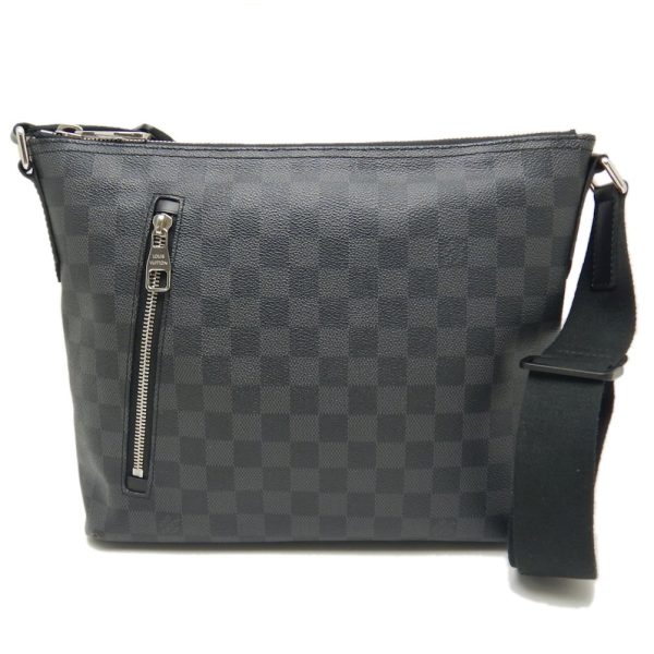 1 Louis Vuitton Damier Graphite Mick PM Shoulder Bag Black