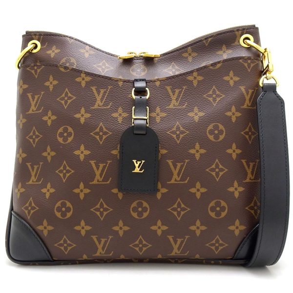 1 Louis Vuitton Odeon NM MM Monogram Shoulder Bag Brown Noir