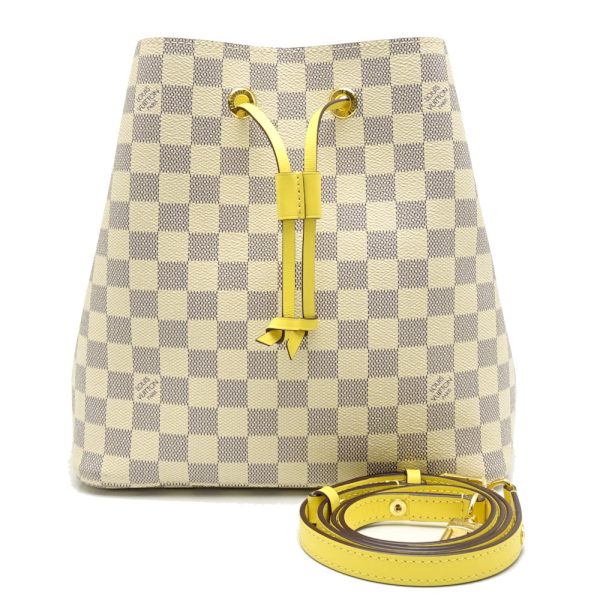 1 Louis Vuitton NeoNoe Shoulde Bag Damier Azur