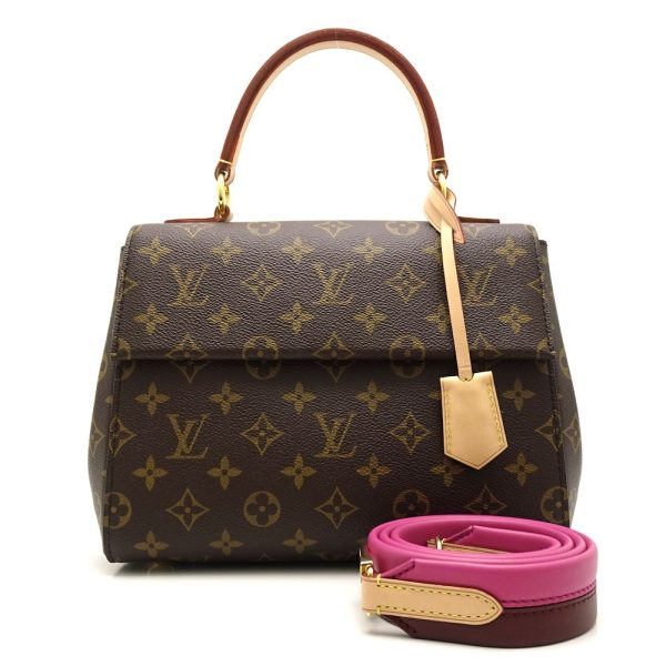 1 Louis Vuitton Monogram Cluny BB Rose 2WAY Bag