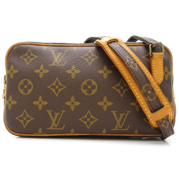 1 Louis Vuitton Monogram Marly Bandouliere Crossbody Brown