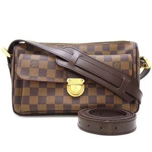 1 Louis Vuitton Mini Pochette Accessoire Damier Brown Pouch