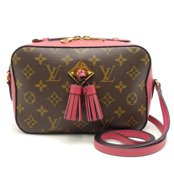 1 Louis Vuitton Monogram Santonge Freesia Diagonal Shoulder Bag