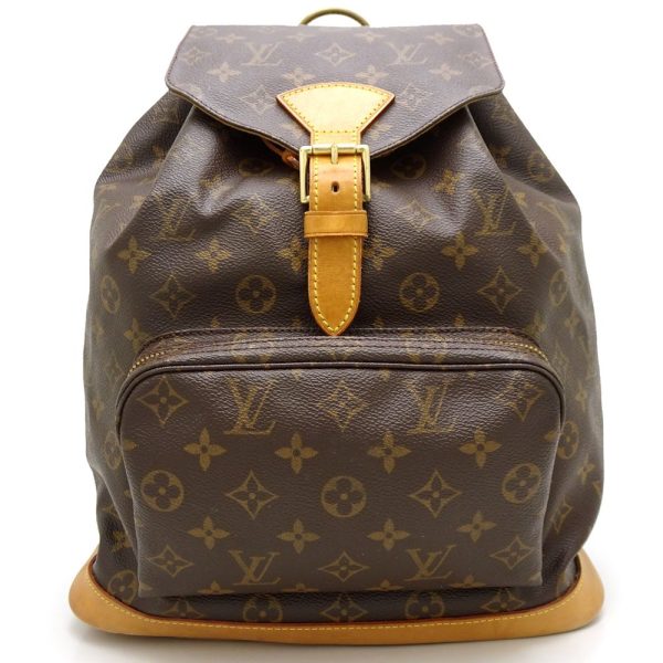 1 Louis Vuitton Monogram Montsouris GM Backpack Brown