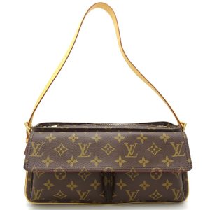 1 Louis Vuitton Monogram Twice Shoulder Bag Grained Leather