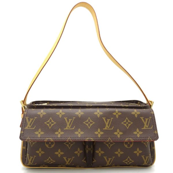 1 Louis Vuitton Monogram MM Shoulder Bag Brown