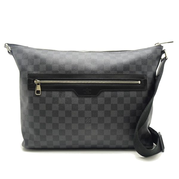 1 Louis Vuitton Damier Graphite Mick MM Diagonal Shoulder Bag