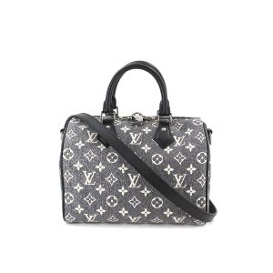 1 Louis Vuitton Monogram Multicolor Boulogne Bronne Shoulder Bag White LV