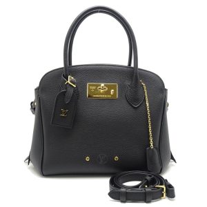 1 Saint Laurent Shoulder Bag Handbag Leather Black