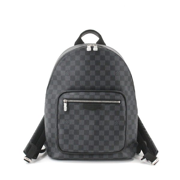 1 Louis Vuitton Damier Graphite Josh NV Backpack Rucksack Black