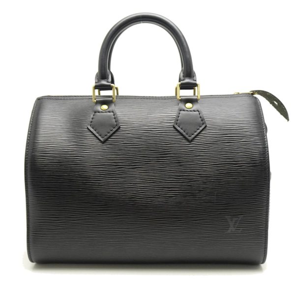 1 Louis Vuitton Epi Speedy 25 Noir Mini Boston Bag