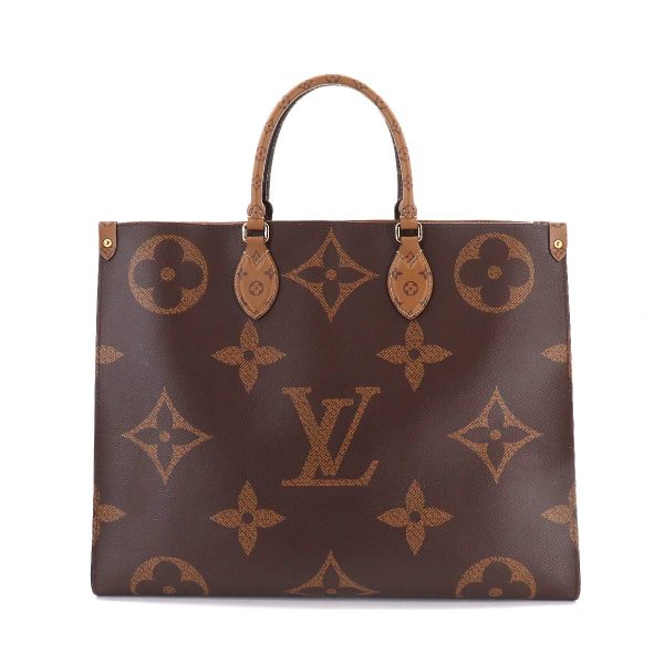 1 Louis Vuitton Giant Monogram Onthego GM Tote Shoulder Bag