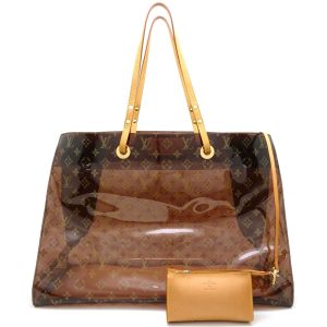 1 Louis Vuitton On the Go GM Giant Monogram Reverse Tote Bag Brown