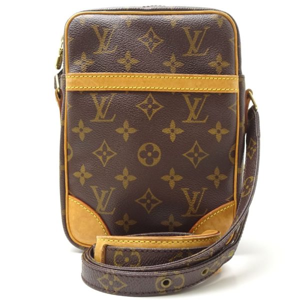 1 Louis Vuitton Monogram Crossbody Shoulder Bag Brown