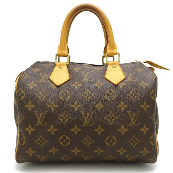 1 Louis Vuitton Monogram Speedy 25 Handbag Brown