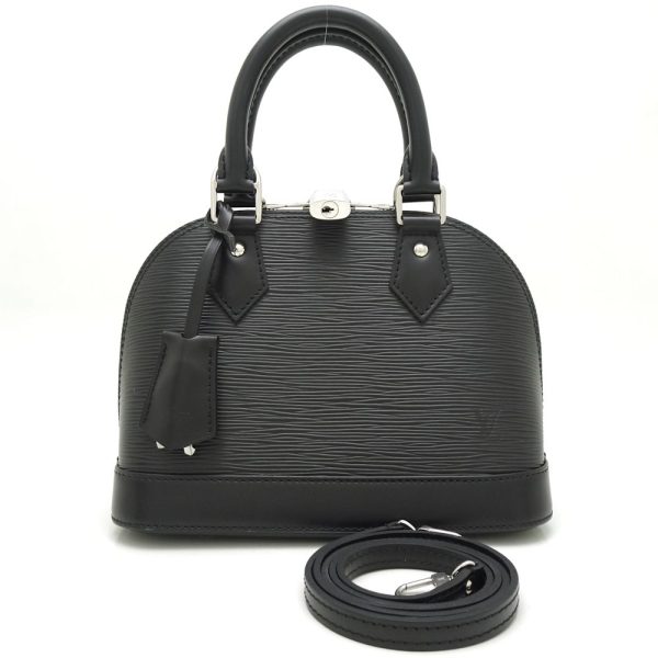 1 Louis Vuitton Epi Alma BB 2Way Bag Noir