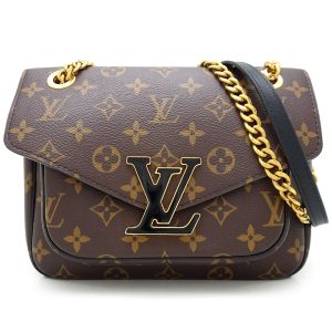 1 Louis Vuitton Speedy Doctor 25 Canvas Leather Handbag 2way Shoulder Bag Monogram Brown Black