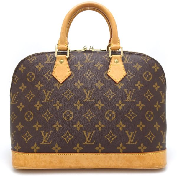 1 Louis Vuitton Monogram Alma Handbag Brown