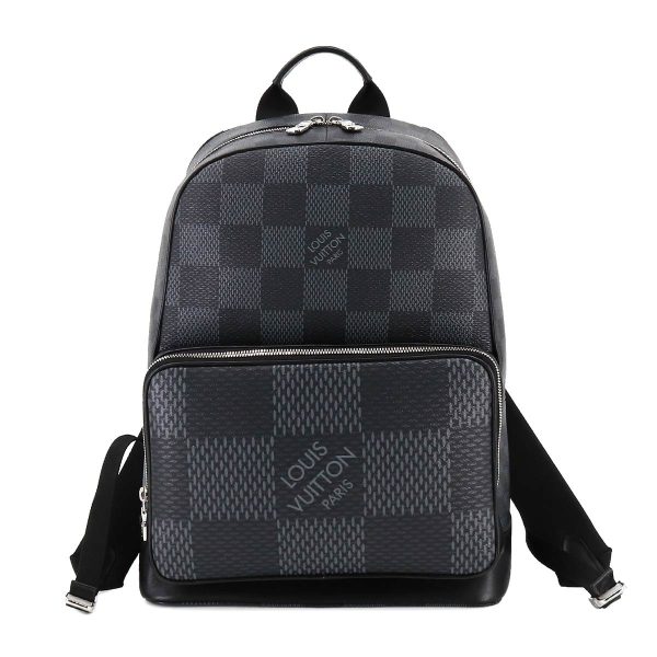 1 Louis Vuitton Damier Graphite 3D Campus Backpack Rucksack Black Gray