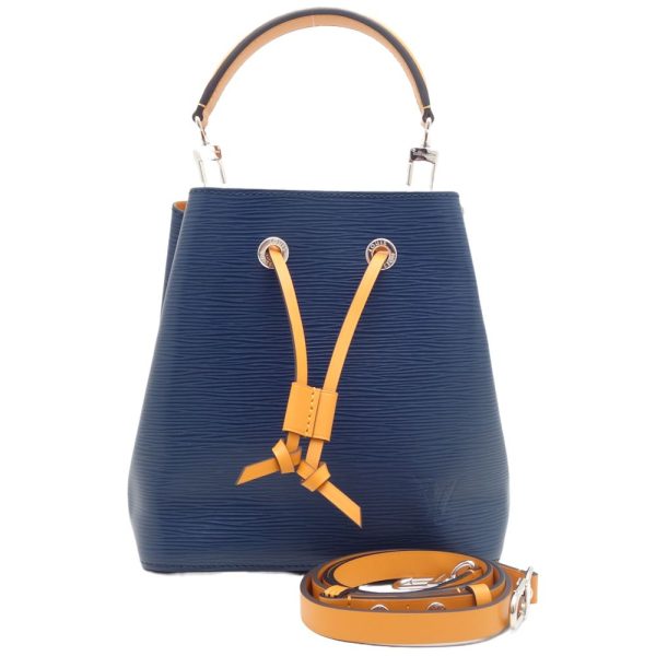 1 Louis Vuitton Epi Neonoe BB Shoulder Bag Andigo Saffron