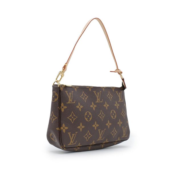 1 Louis Vuitton Pochette Accessoire Pouch Monogram Brown