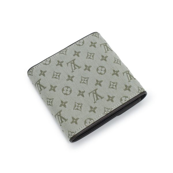 1 Louis Vuitton Portovier Cult Credit Monet Wallet Monogram Khaki