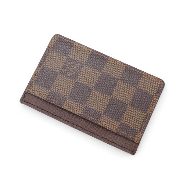 1 Louis Vuitton Porte Cult Sermple Damier Brown