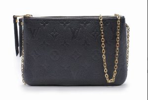 1 Louis Vuitton On the Go PM Monogram Empreinte Shoulder Bag Noir Black