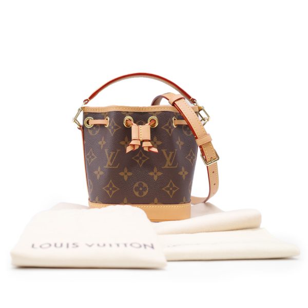 1 Louis Vuitton Nano Noe Shoulder Bag Monogram Mini Bag