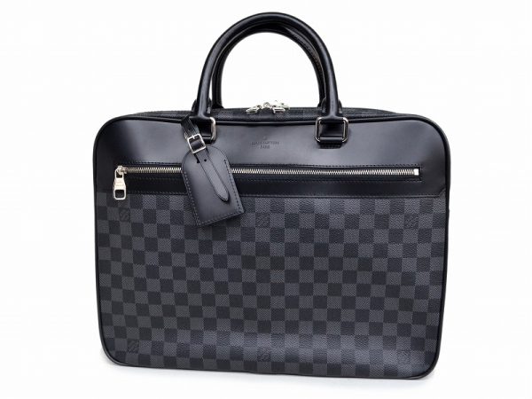 1 Louis Vuitton Overnight Bag Business Bag Damier Graphite