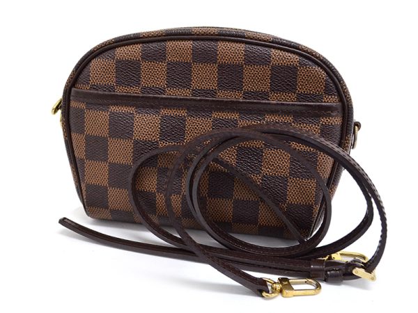 1 Louis Vuitton Pochette Ipanema Bag Second Bag Damier Ebene