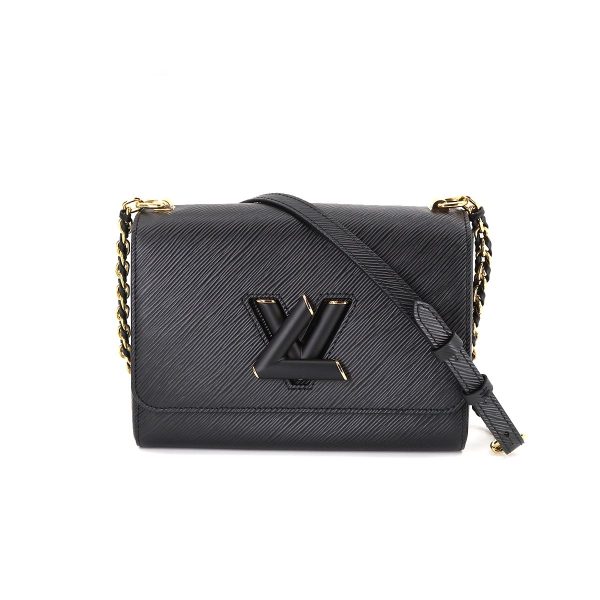 1 Louis Vuitton Epi Twist MM Chain Shoulder Bag Leather Noir Black