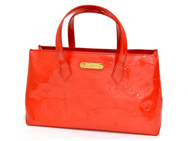 1 Louis Vuitton Wilshire PM Bag Handbag Orange