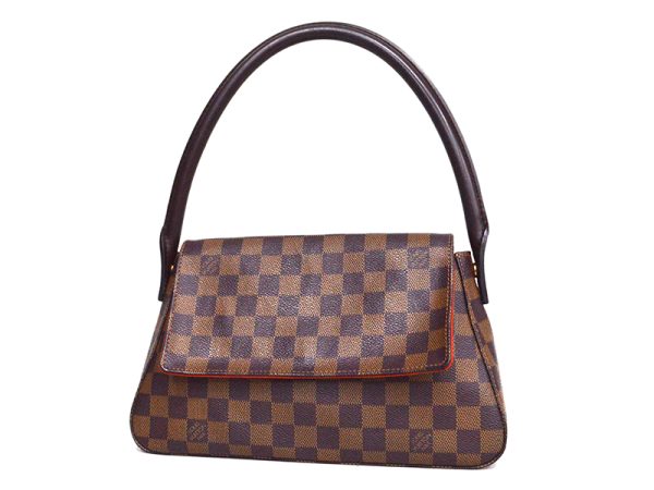 1 Louis Vuitton Mini Looping SP Handbag Damier Ebene