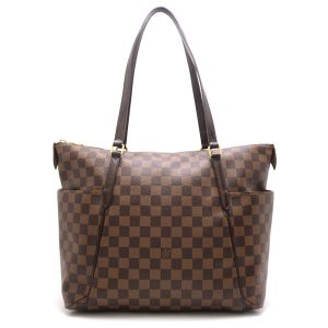 1 Louis Vuitton Neverfull GM Tote Bag Coated Canvas Damier Brown