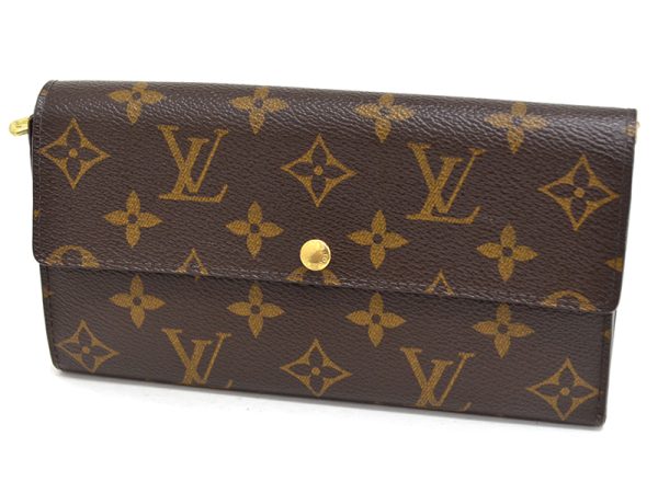 1 Louis Vuitton Portefeuille Sala wallet long wallet Monogram