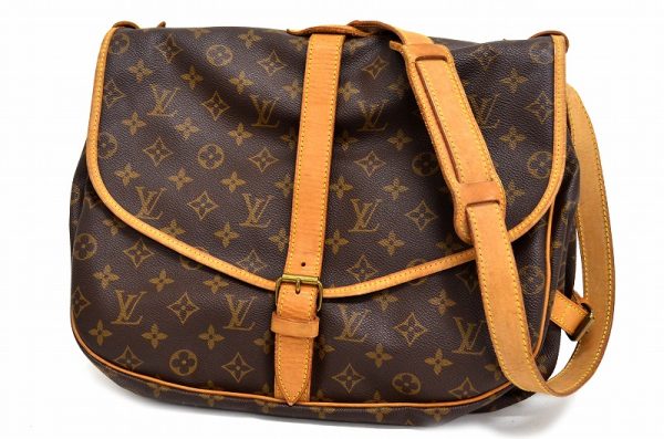 1 Louis Vuitton Saumur 35 Shoulder Bag Messenger Bag Monogram