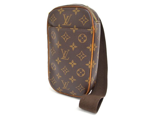 1 Louis Vuitton Pochette Ganju Bag Body Bag Monogram Brown