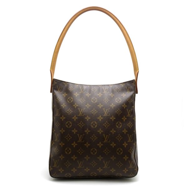 1 Louis Vuitton Monogram Looping GM Brown Shoulder Bag