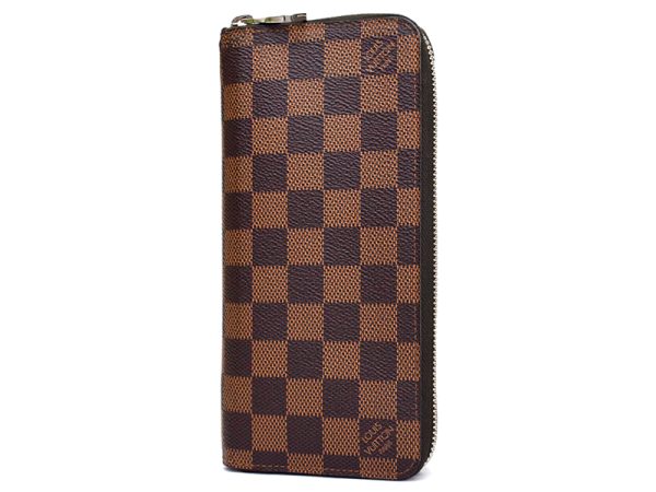 1 Louis Vuitton Zippy Wallet Vertical Wallet Long Wallet Damier