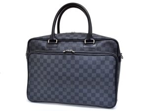 1 Louis Vuitton Monogram Neverfull PM Handbag Tote Bag Brown