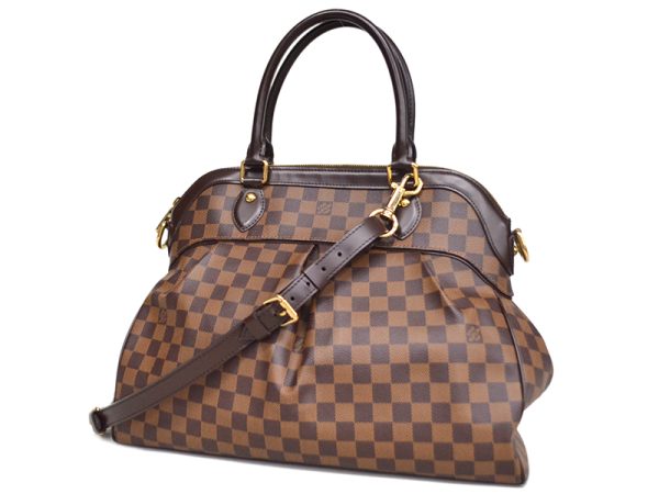 1 Louis Vuitton Trevi GM Messenger Bag Damier Even