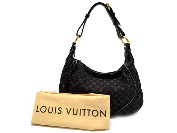 1 Louis Vuitton Manon PM Messenger Bag Monogram Mini Lin Brown