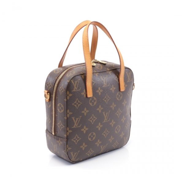 1 Louis Vuitton Spontini Monogram Handbag Brown