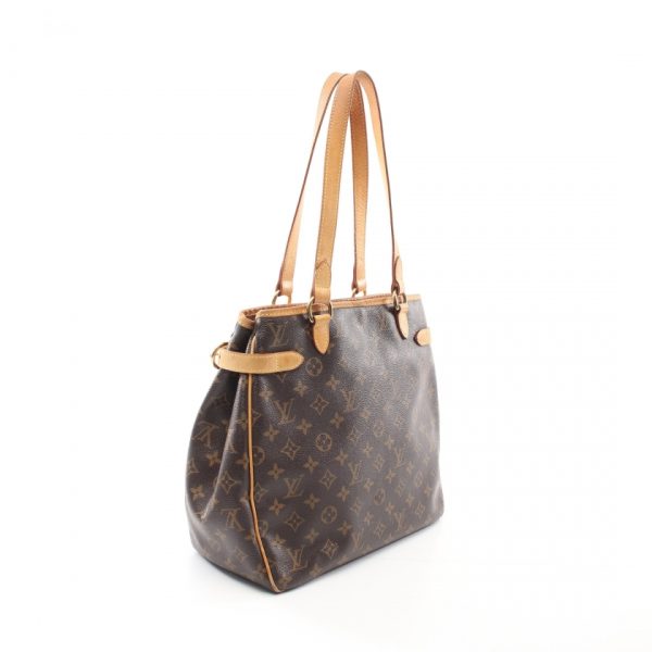 1 Louis Vuitton Batignolles Vertical Monogram Shoulder Bag Tote Bag Brown