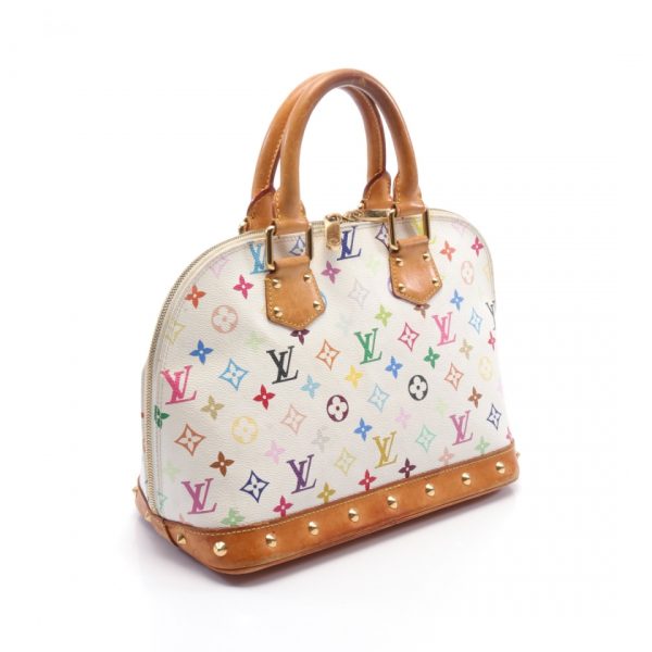 1 Louis Vuitton Alma Monogram Multicolor Bron White